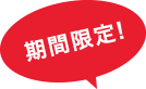 期間限定！